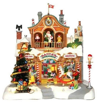Lemax Santa's workshop with adat. 4 V Santa's Wonderland