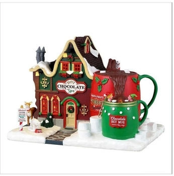 Lemax Hot Chocolate Spa Santa'S Wonderland