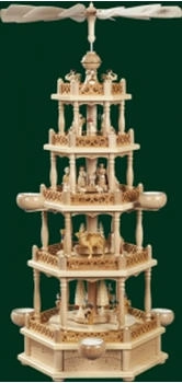 Richard Glässer Christi Geburt 4-stöckig 74cm (16704)