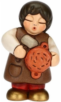 Thun Hand Decorated Ceramic Pot Seller red 4.7x3.6x8 cm