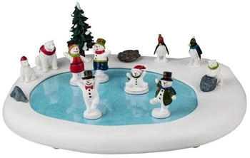 Lemax Snowmen on Ice Vail Village