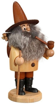 Kunstgewerbe Uhlig Wichtel Holzsammler 19cm (933/N)