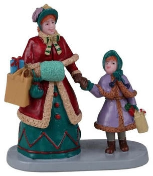 Lemax Holiday shopping with mum Caddington Village