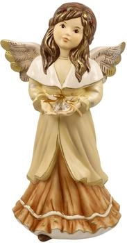 Goebel Himmelsboten Engelfigur Weihnachtsdeko champagner (60994208)