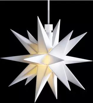 Sterntaler LED-Stern 18-zackig weiß Ø 12 cm für Innen (2506131)
