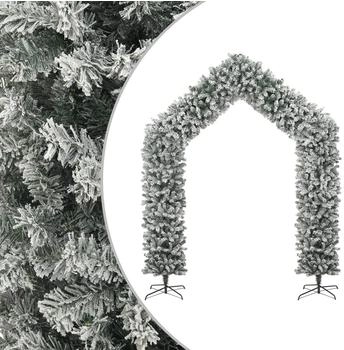 vidaXL Weihnachtsgirlande beschneit 270 cm