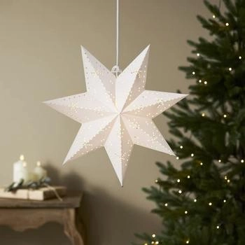 Star Trading Classic Papierstern 45 cm Weiß