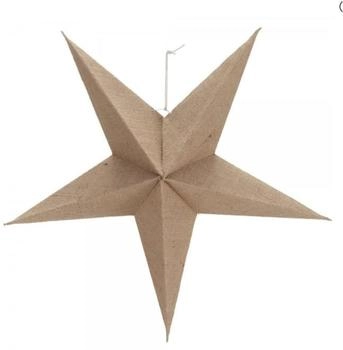 House Doctor Jute Stern, Ø 60 cm, natur