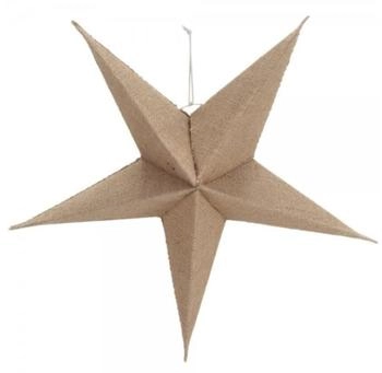 House Doctor Jute Stern, Ø 45 cm, natur