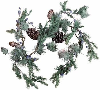 Loberon Girlande Virpi, grün (160cm)