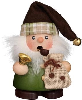 Christian Ulbricht Räuchermännchen Weihnachtsmann grün - 10,5 cm