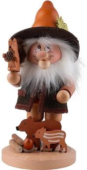 Christian Ulbricht Räuchermännchen Wichtel Wildtierfreund - 33,5 cm