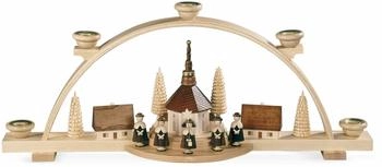 Müller Kleinkunst Schwibbogen Kurrende 47cm