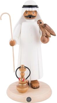 Müller Kleinkunst Araber mit Falke und Shisha 27cm
