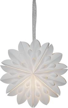 Star Trading Decorative Cliff paper without socket white Ø 40cm