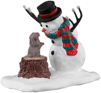 Lemax 34092 Christmas Village Accessory: Bunny Makes a Friend