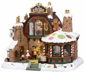 Lemax Christmas Village Mrs. Claus Kitchen With 4.5V Adaptor - 85314