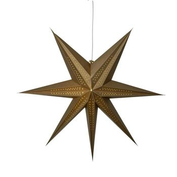 Marelida Papierstern POINT hängend 7-zackig D: 60cm gold