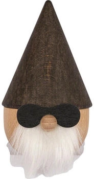 Saico Räucherzwerg "Rocker" Holz H 11 cm braun