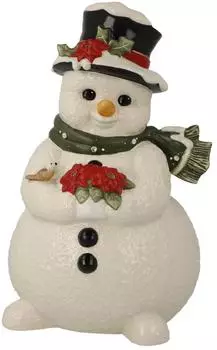 Goebel Dekofigur Schneemann 2025