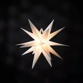 DecoTrend Stern LED 55 cm weiß