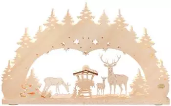 Saico 3D Schwibbogen Wald