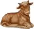 Goebel Krippenfigur Ochse, Steingut, 7cm (41-661-08-1)