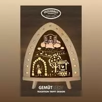 Weigla LED Dekolicht "Frau Holle, BxHxT: 30x32x6 cm" E14 Weihnachtsdeko aus dem