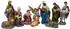 Spetebo Weihnachtskrippe Figuren Set, handbemalt, 10-teilig, XL (8–20cm)