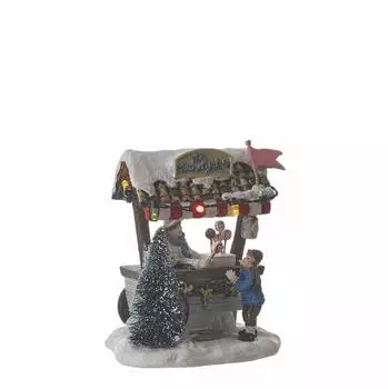 Luville Weihnachtsdorf-Miniatur Süßigkeitenladen, batteriebetrieben (1045998)