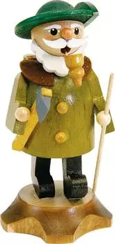 Richard Glässer Räuchermännchen Michel, Waldarbeiter, 11cm (26347)