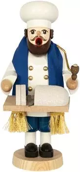 Richard Glässer Räuchermann Stollenbäcker, 19cm, Erzgebirge (26269)
