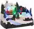 vidaXL Mini-Weihnachtsdorf mehrfarbig, Kunststoff, 16x11,5x13cm (4017040)