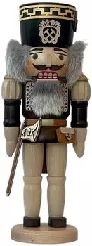 Rudolphs Schatzkiste Nussknacker Bergmann mit Erzstab, Holz, natur/braun, 40cm (3254)