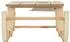 ECD Germany Weihnachtsschlitten aus Holz, warmweiße LEDs, 42cm, Timer (ECD Germany)
