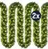 Casaria Weihnachtsgirlande 2x5m 100LEDs warmweiß IP44 (996672)
