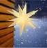 Spetebo 3D Adventsstern 15 LED warmweiß 35cm mit Timer, Outdoor (64791)