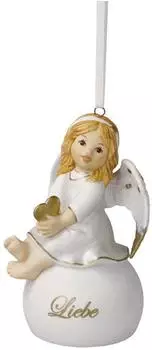 Goebel Gloria Engelfigur Engelglöckchen Liebe (41-645-13-1)