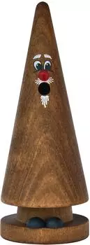 Crottendorfer R&auml;ucherkerzen Ziegenbein R&auml;ucherfigur, Holz, Erzgebirge