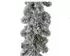 Decoris Tannengirlande künstlich mit Schnee, grün, 2,7m x 20cm (680441)