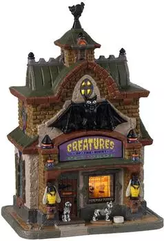 Lemax Creatures Of The Night Pet Shop mit Adapter (35013)