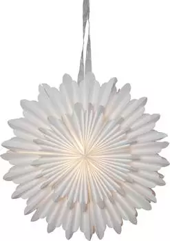 Eglo Weihnachtsstern 3D, Papier, wei&szlig;, &Oslash; 50cm (411381)