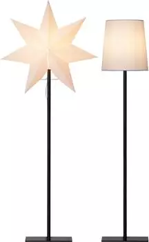 Star Trading Frozen Stehleuchte mit Wechselschirm, E14, 85cm (233-91)