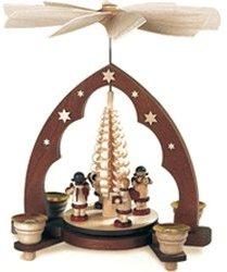 Müller Kleinkunst 1-stöckige Pyramide Musikantenengel (28 cm)
