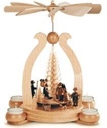 Müller Kleinkunst 1-stöckige Pyramide Erzgebirge (32 cm)
