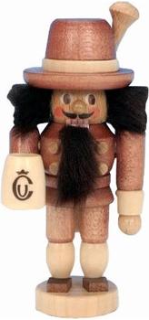 Christian Ulbricht Nussknacker Mini Bayer natur (10,5 cm)