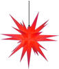 Unbekannt Stern A7 rot, ca. 68cm, Plastik