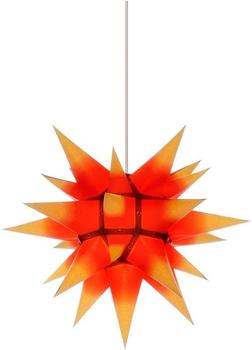 Herrnhuter Stern I4 (40cm) gelb/roter Kern