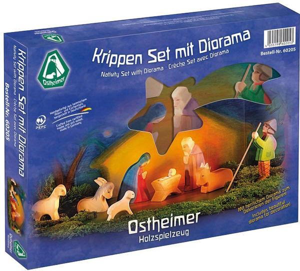 Ostheimer Krippen-Set mit Diorama (60205)