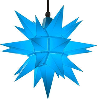 Herrnhuter Stern A4 (40cm) blau